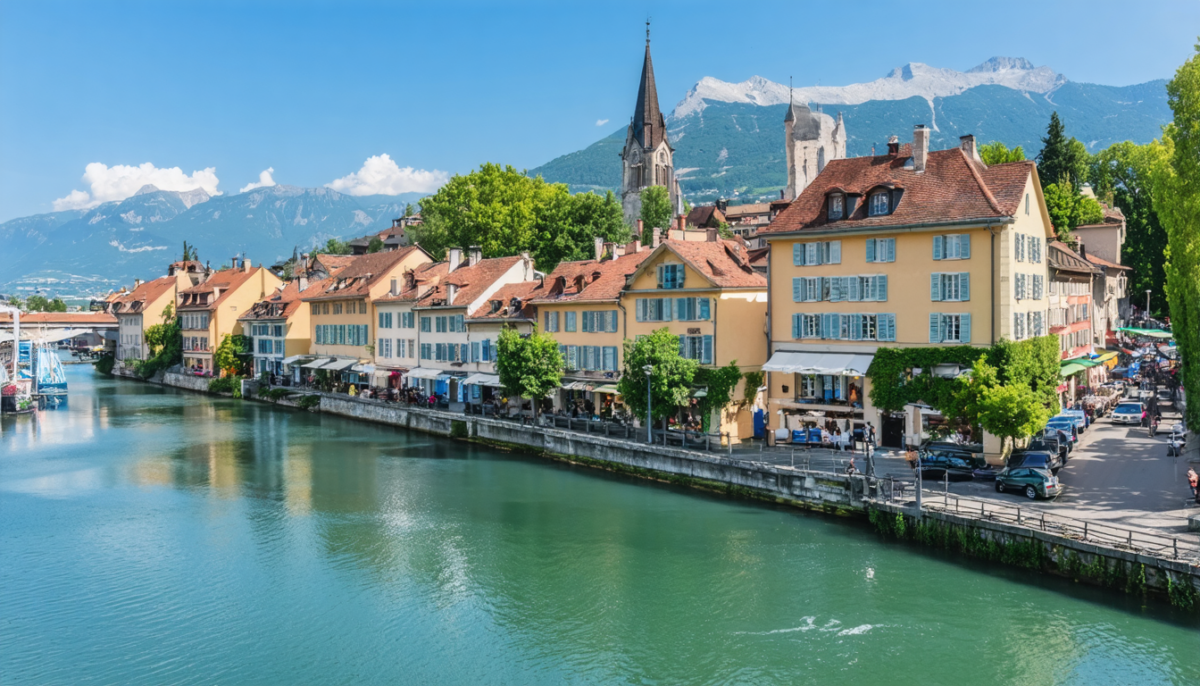 découvrez annecy, une escapade idéale alliant les eaux cristallines du lac à l'authenticité charmante de sa vieille ville pittoresque.