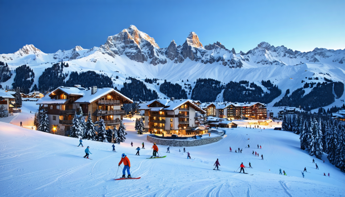 découvrez courchevel 1850, la station alpine par excellence pour des aventures inoubliables, entre sports d'hiver, paysages majestueux et ambiance conviviale au cœur des sommets.