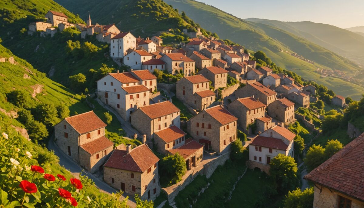 Découverte d'Olmeto, un charmant village perché à 360 mètres d'altitude