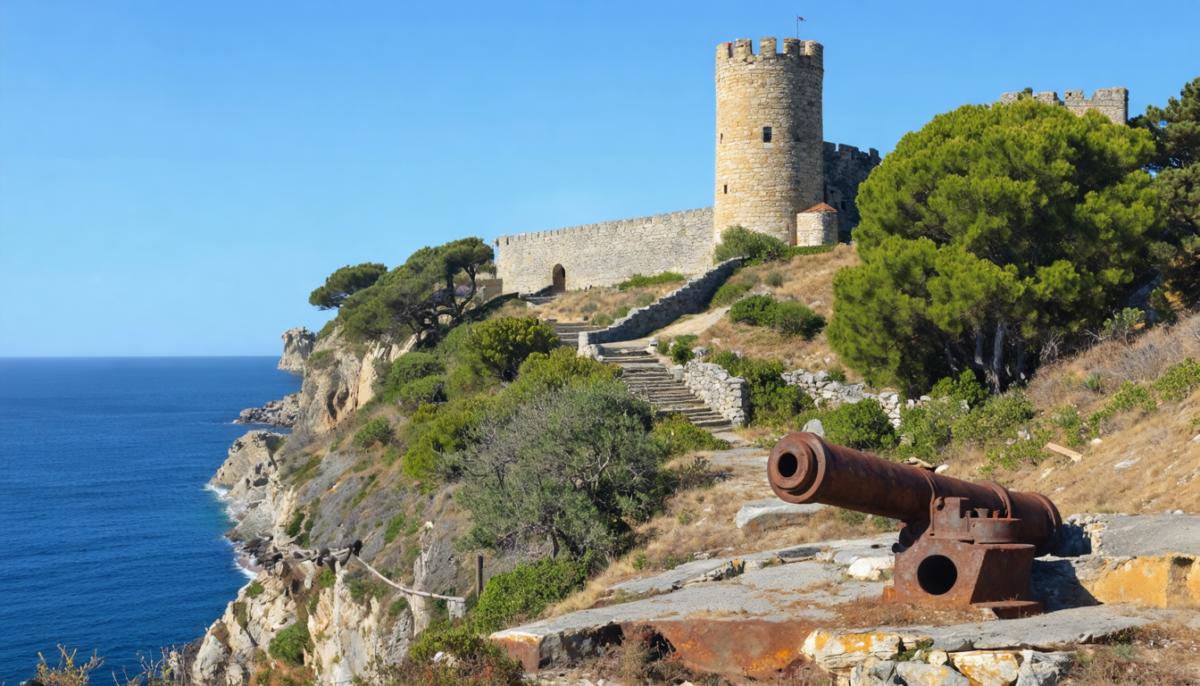 découvrez le tour de la castagna, une immersion unique entre la tour génoise emblématique et les vestiges militaires historiques, pour un voyage riche en histoire et en patrimoine.