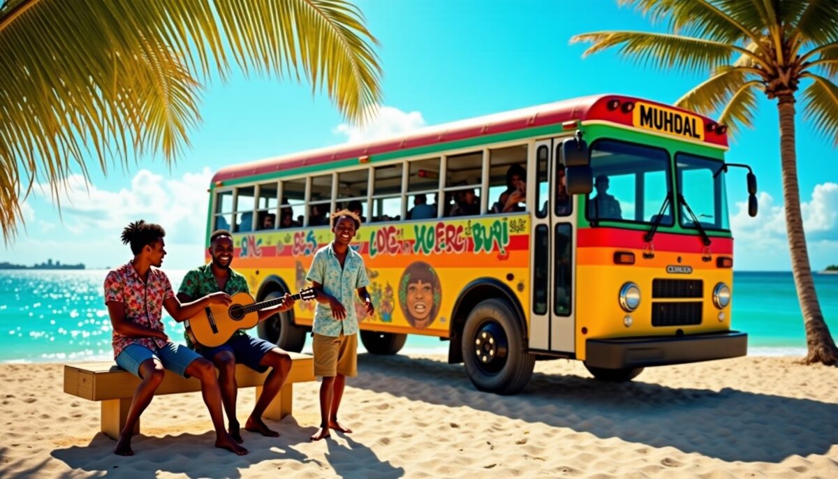 One Love Bus à Negril : Plongez au cœur vibrant de la Jamaïque