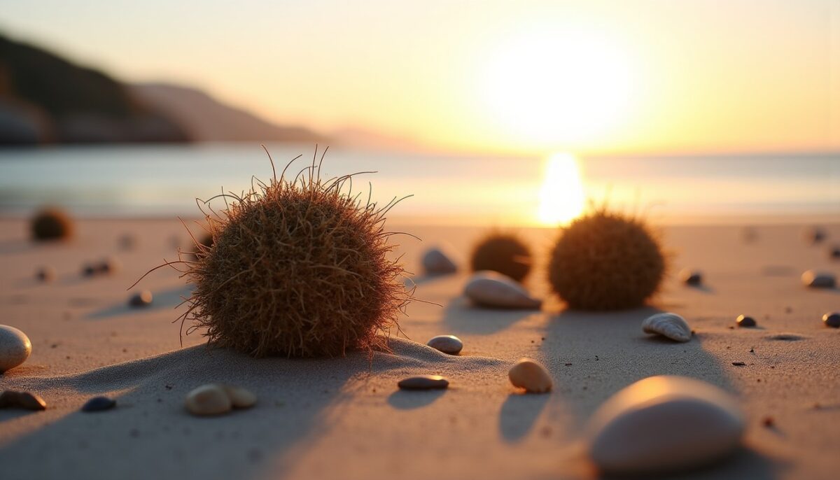 Ces mystérieuses boulettes végétales qui envahissent les plages corses : d'où viennent-elles ? Ces mystérieuses boulettes végétales qui envahissent les plages corses : d'où viennent-elles ?
