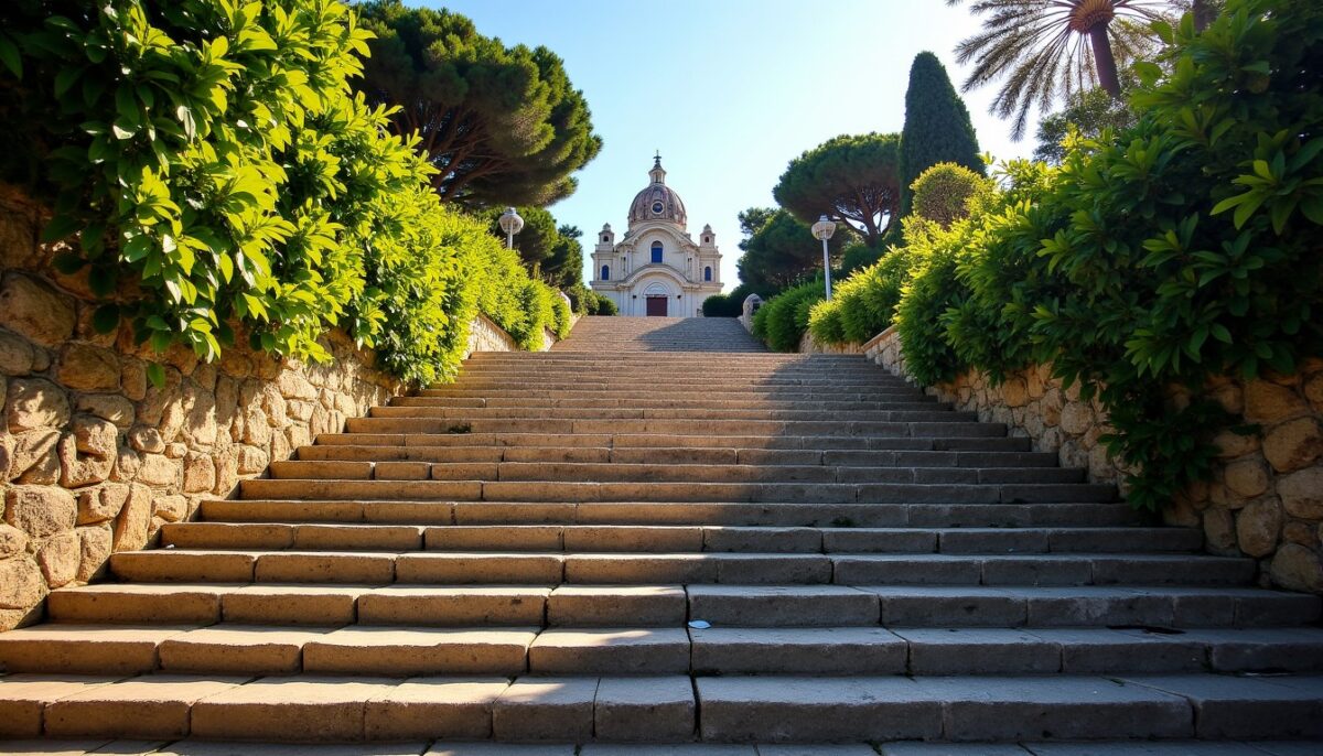 Scala Santa à Bastia : Découvrez l'escalier sacré de Notre-Dame de Monserato