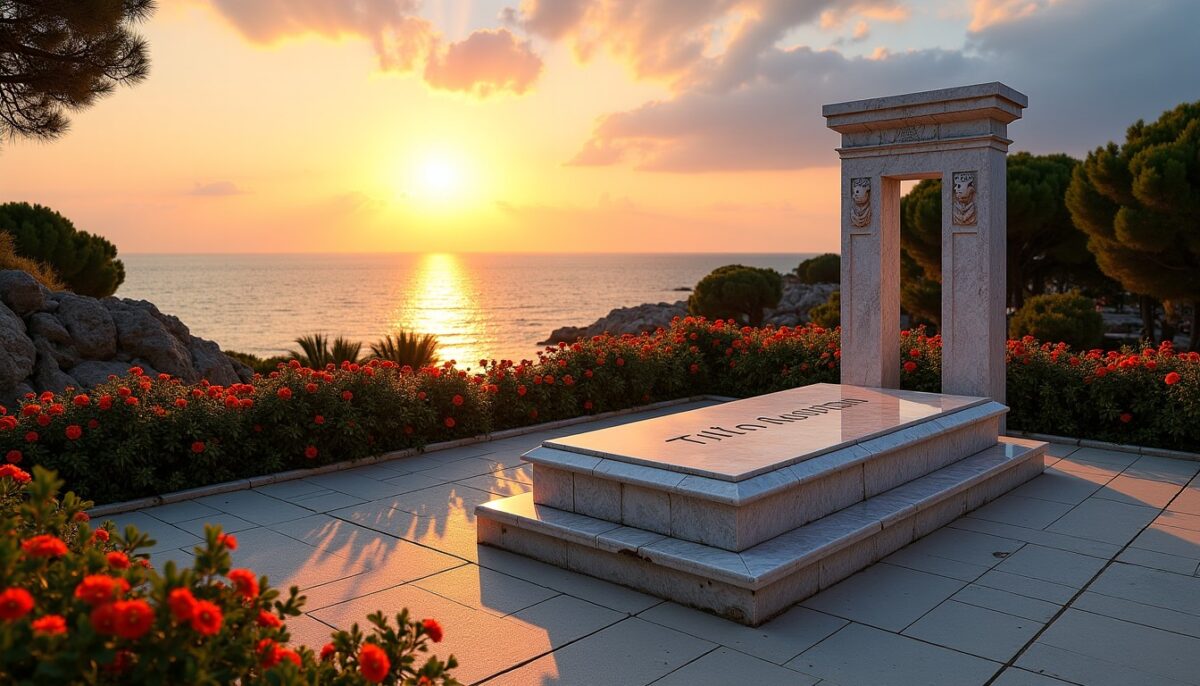 À la découverte du cimetière marin d’Ajaccio : hommage au tombeau emblématique de Tino Rossi